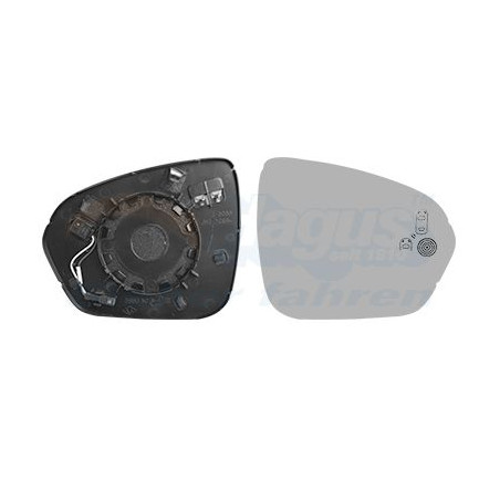 Miroir rétroviseur droit