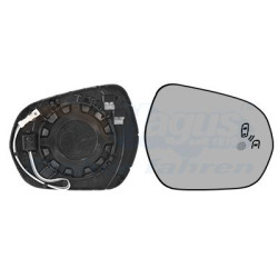 Miroir rétroviseur droit