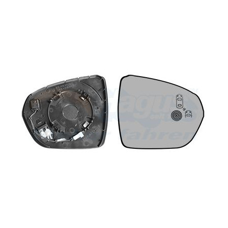 Miroir rétroviseur droit