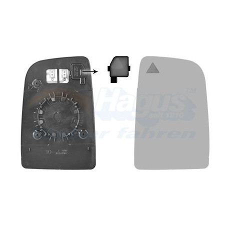 Miroir rétroviseur droit