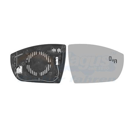 Miroir rétroviseur droit