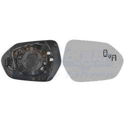 Miroir rétroviseur droit