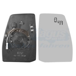 Miroir rétroviseur droit