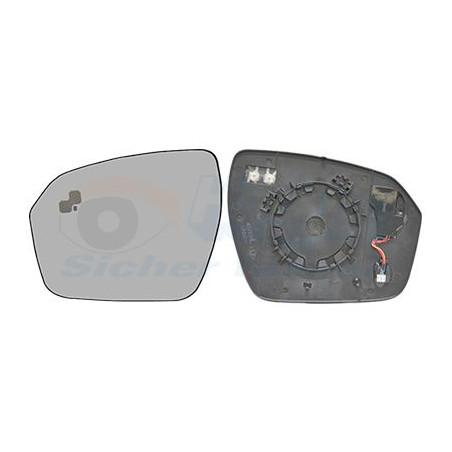 Miroir rétroviseur gauche