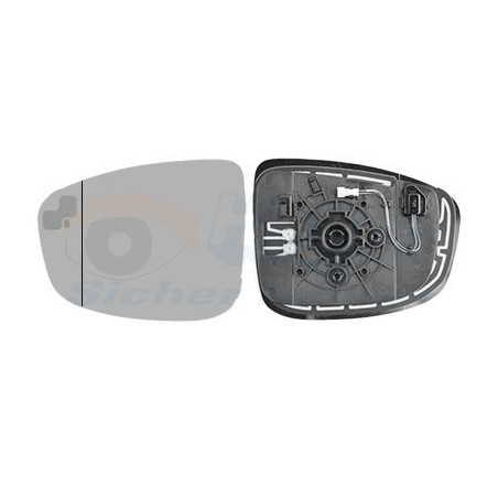 Miroir rétroviseur gauche