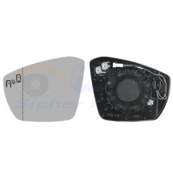 Miroir rétroviseur gauche