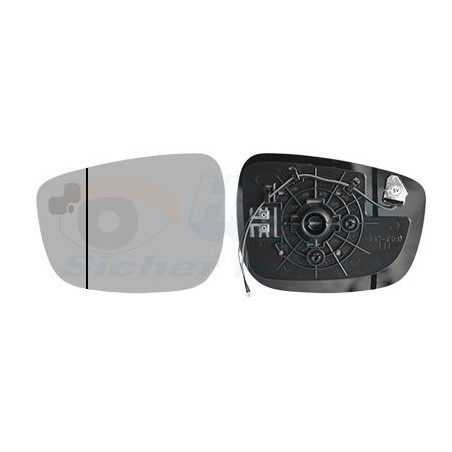 Miroir rétroviseur gauche