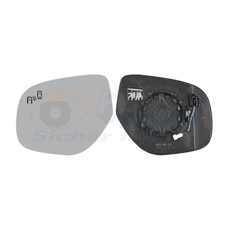 Miroir rétroviseur gauche 15  chauffant side assist