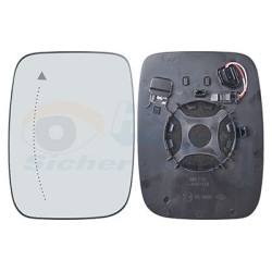 Miroir rétroviseur gauche 21  chauffant side assist