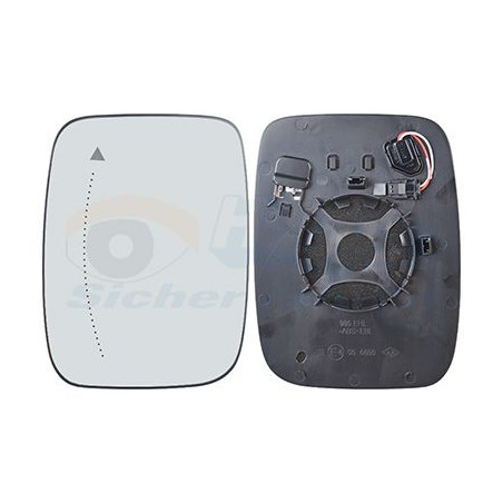 Miroir rétroviseur gauche 21  chauffant side assist