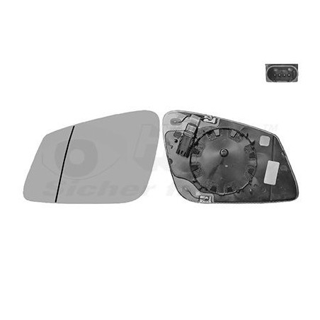 Miroir rétroviseur gauche