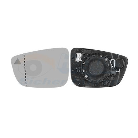 Miroir rétroviseur gauche