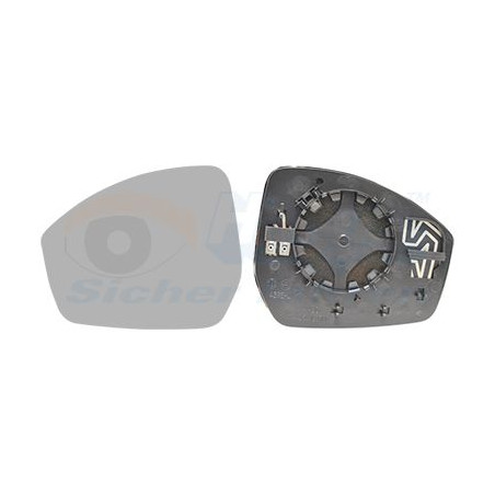 Miroir rétroviseur gauche