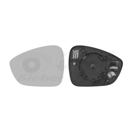 Miroir rétroviseur gauche