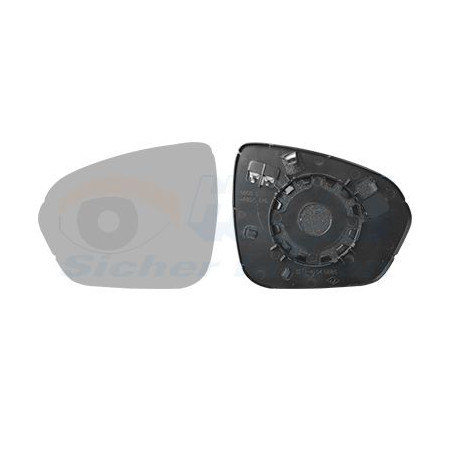 Miroir rétroviseur gauche