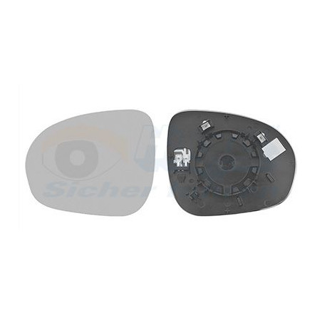 Miroir rétroviseur gauche