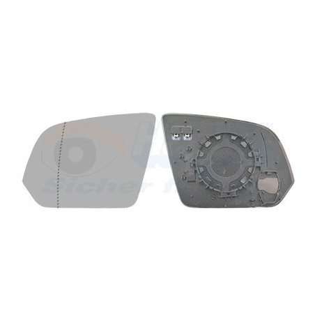 Miroir rétroviseur gauche