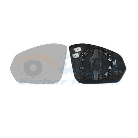 Miroir rétroviseur gauche