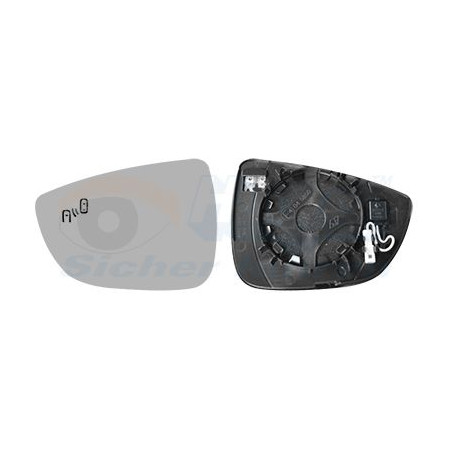 Miroir rétroviseur gauche