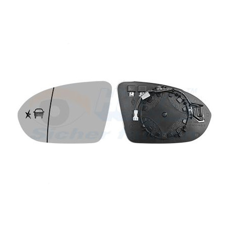 Miroir rétroviseur gauche