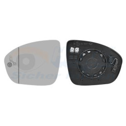 Miroir rétroviseur gauche