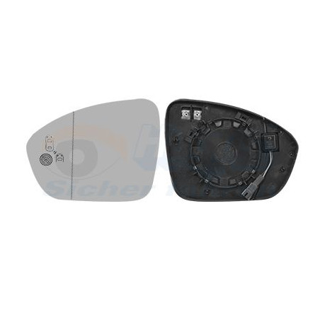 Miroir rétroviseur gauche