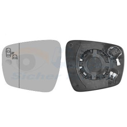 Miroir rétroviseur gauche