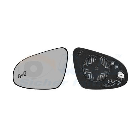 Miroir rétroviseur gauche