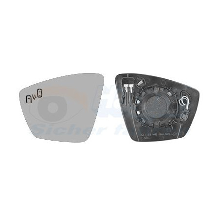 Miroir rétroviseur gauche