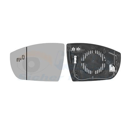 Miroir rétroviseur gauche