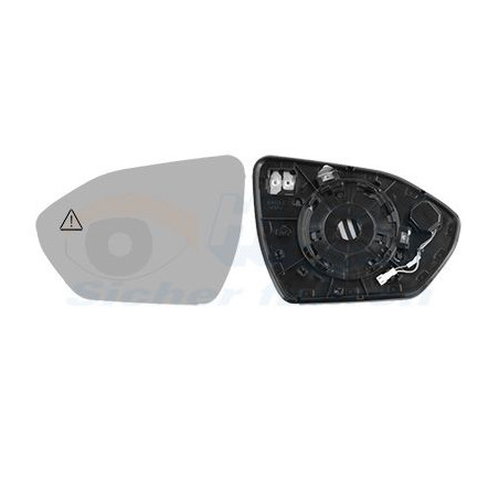 Miroir rétroviseur gauche