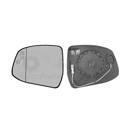 Miroir rétroviseur gauche