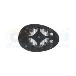 Miroir rétroviseur gauche