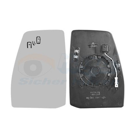 Miroir rétroviseur gauche