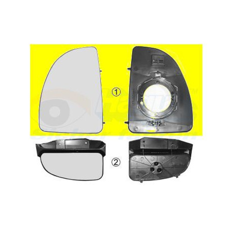 Miroir rétroviseur gauche