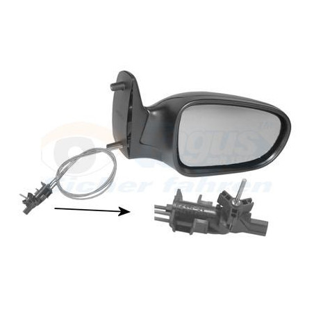 Rétroviseur complet droit