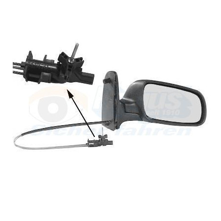 Rétroviseur complet droit