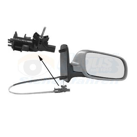 Rétroviseur complet droit