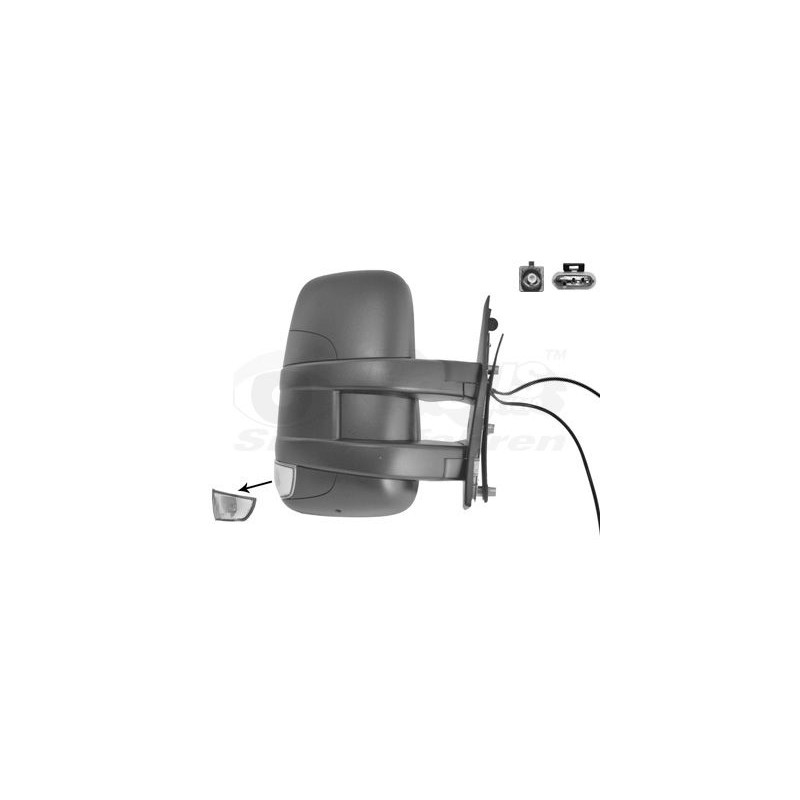 Rétroviseur complet droit