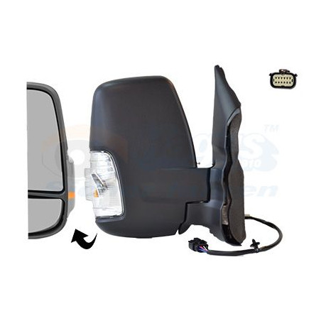 Rétroviseur complet droit