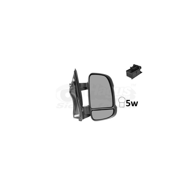 Rétroviseur complet droit
