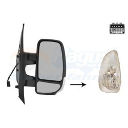 Rétroviseur complet droit