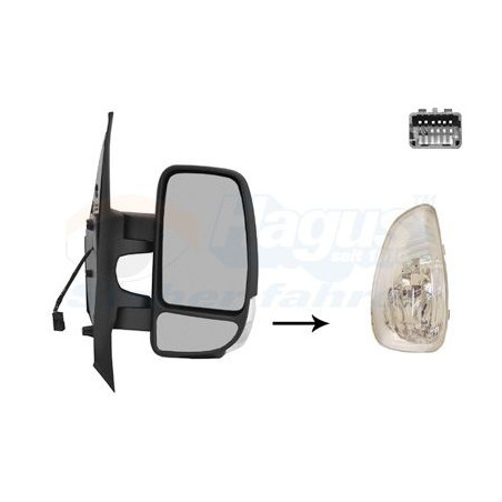 Rétroviseur complet droit