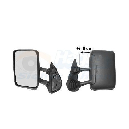 Rétroviseur complet droit