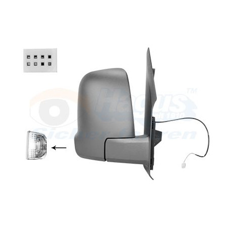 Rétroviseur complet droit