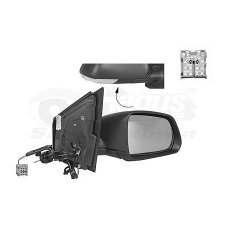 Rétroviseur complet droit