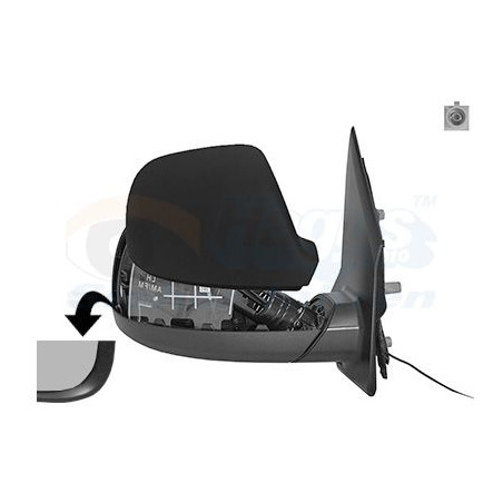 Rétroviseur complet droit