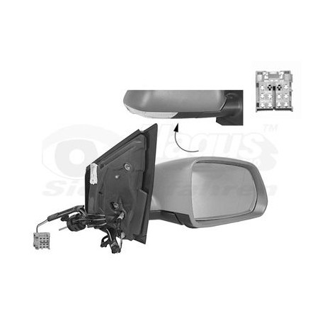 Rétroviseur complet droit