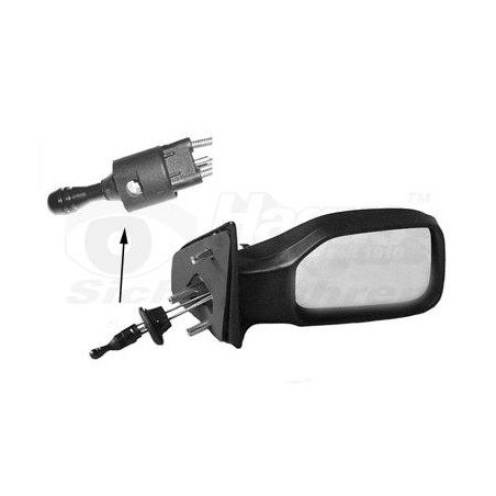 Rétroviseur complet droit