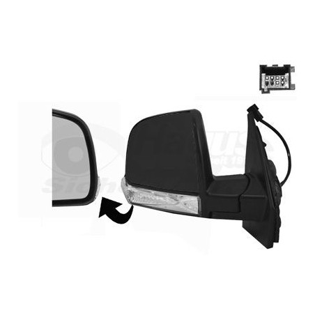 Rétroviseur complet droit